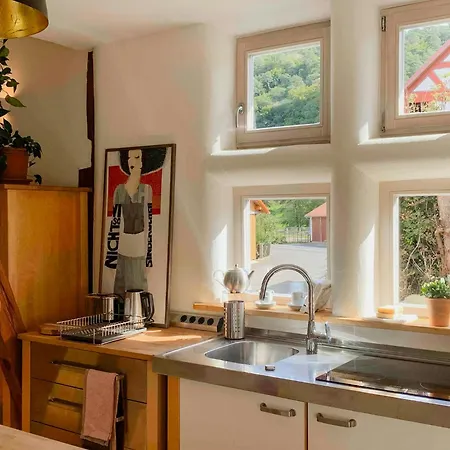 Apartamento Loft Above Stables With Donkeys By Burgwald Wetter (Hessen)