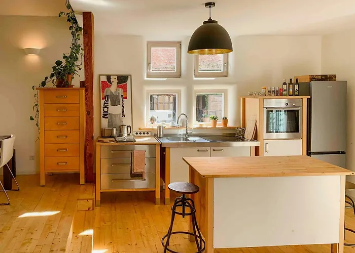 Loft Above Stables With Donkeys By Burgwald *